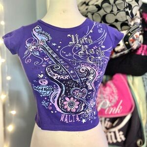 Y2K Hard Rock baby tee